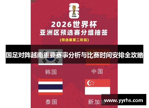 国足对阵越南重要赛事分析与比赛时间安排全攻略